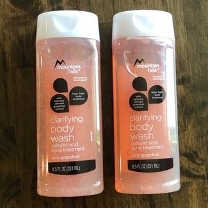 Set of 2 clarifying body wash